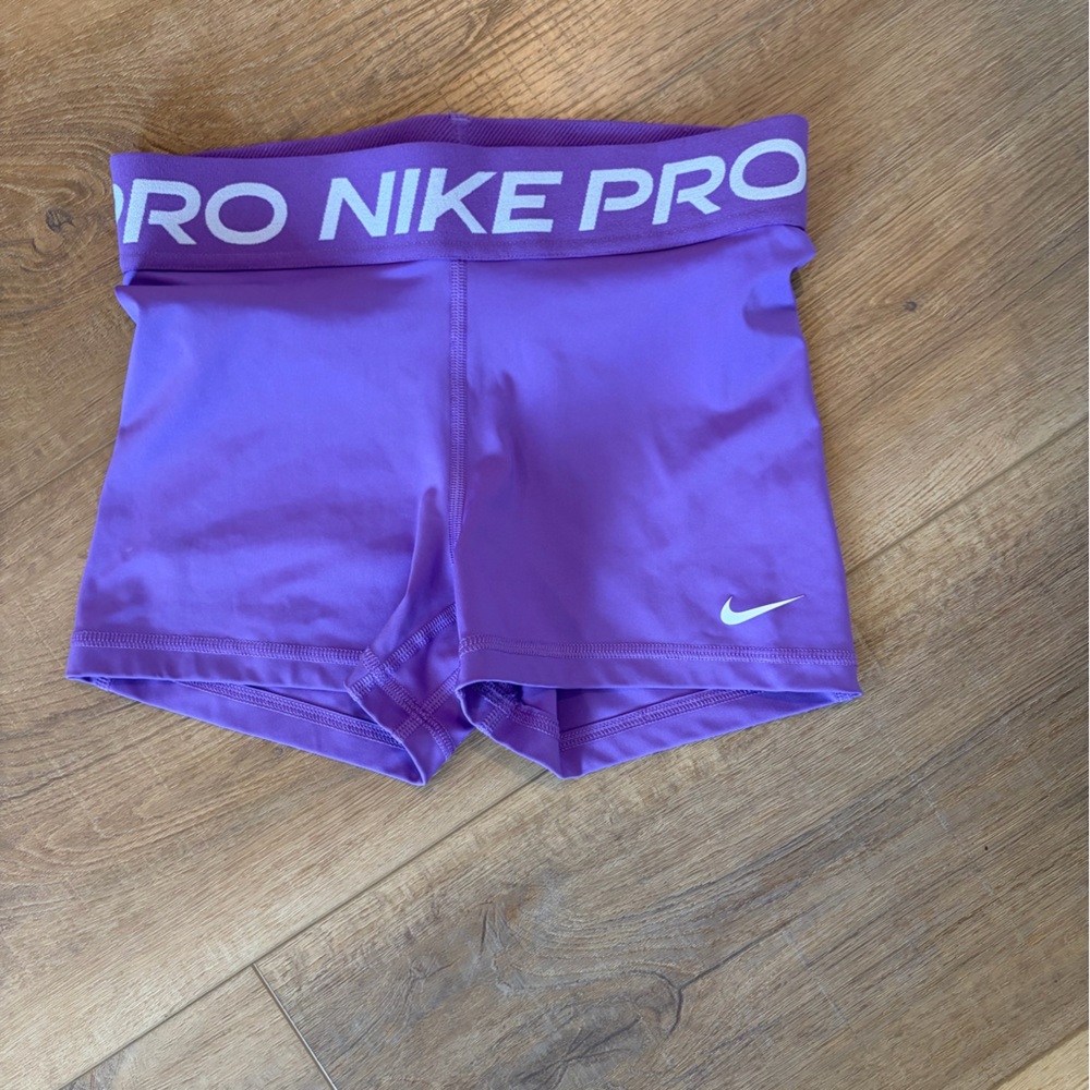 Nike Pro Purple 3” Shorts